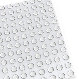HAWORTHS Small Door Bumpers Self-Adhesive Clear Rubber Feet Tiny Hemispherical Bumpons 6mm (Dia) X 2mm (H) Thick 200 Pack…