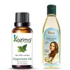 KAZIMA Combo of Peppermint Oil 15 ml & Jasmine Herbal