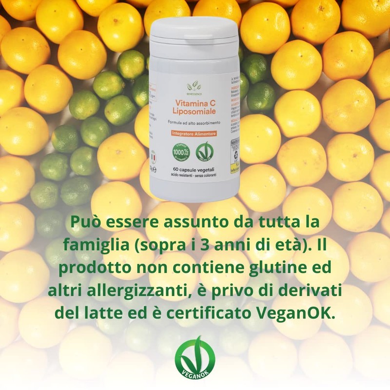 Benessence - Vitamin C Liposomal - 60 Capsule