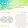 2124 Replacement Pads for Bissell Spinwave Spin Mop, 2 Scrubby
