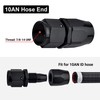 EVIL ENERGY 10AN Hose End Fitting Kit Straight 45 90