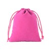 KONMAY 10pcs Big Size Velvet Drawstring Bags, 20.0x25.0cm Rose Velevet