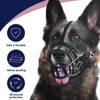 Dog Muzzle, Breathable Basket Muzzles for Small, Medium, Large and