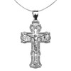 Religious Jewelry Elegant Russian Orthodox Save and Protect Cross Pendant