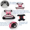 Rhinestone Dog Harness Bowtie,Reflective Cute Bling Sparkling Soft Diamonds Cat