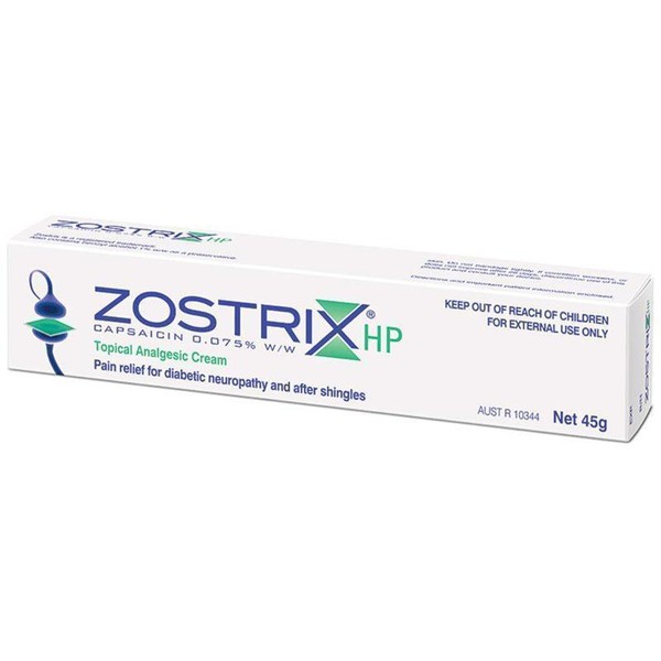Zostrix HP Topical Analgesic Cream 45g