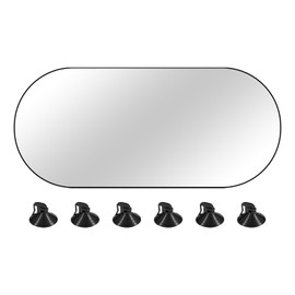 SamWinGear Rear Window Sun Shade Car Back Window Shade 39.37 * 19.76" Car Shades for Back Windows Baby, Foldable Pop-Up Sun Protection & Heat Blocking Rear Windows Screens Shades with 6 Suction Cups