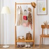 Baoswi 1 Pack Purse Organizer for Closet, 4-Tier Hanging Bag