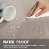 SEASHORE TREE Tablecloth Linen Look Tablecloth Washable Tablecloth Linen Table