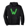 Creative Bold Green Letter W - Design Alphabet - Marker