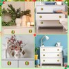 12 Pcs Christmas Knobs Covers for Cabinet Red and Green