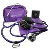 Medimetrics Kit Baumanómetro/Estetoscopio Simplex Morado