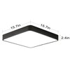 Ganeed 36W LED Ceiling Light,15.7 inch Square led Ceiling Light,Cool