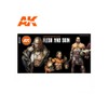 AK Interactive AK11621 Flesh and Skin Colours Set (The Original