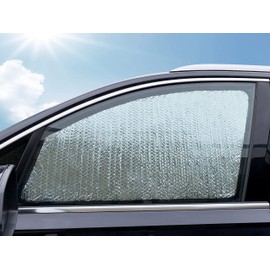 Side Window Front Seat Reflective Sunshade Custom Fit for 2012 2013 2014 2015 2016 Honda CR-V CRV SUV, LX, EX, EX-L, Touring (Set of 2)