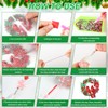 Perthlin 6 Pcs 5D Diamond Art Wind Chime Cardinal Diamond