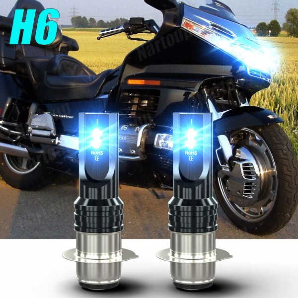 Nartoup 8000K BRIGHT LED Bulbs For GL1500 Goldwing FOG Lights,