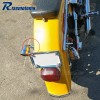 Risemotom8 Chrome Rear Turn Signal Light Relocation Mount Kit For