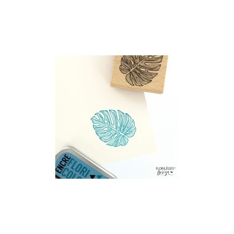 Florilèges Design Wooden Stamp 70 x 70 mm