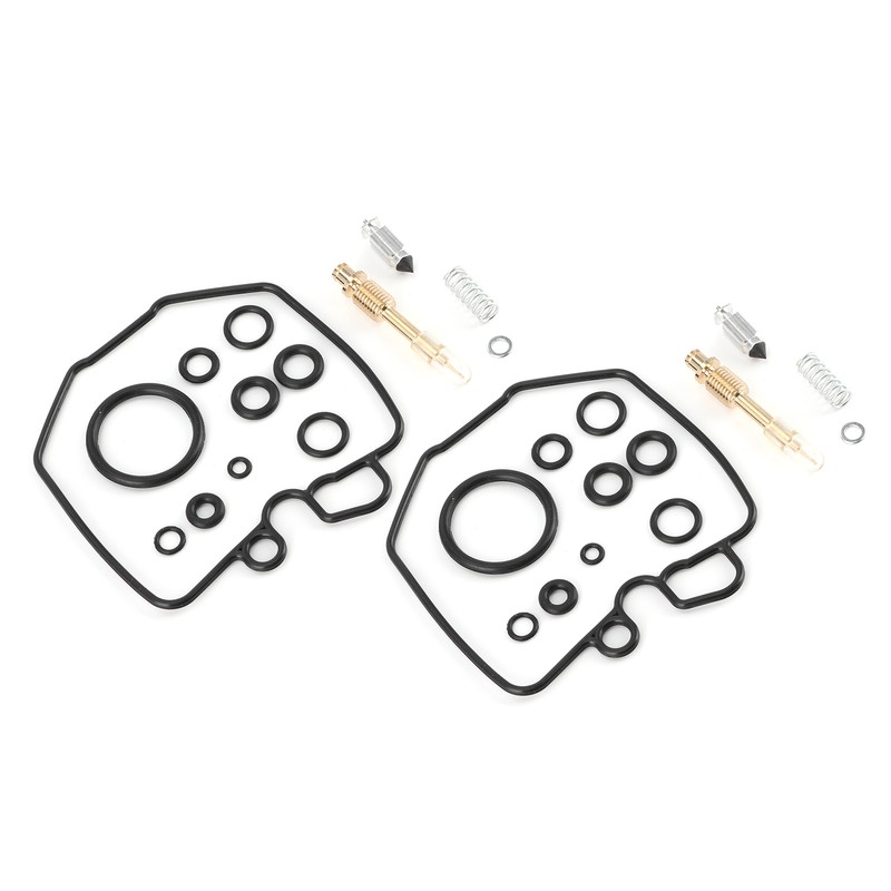 2 Sets Motorcycle Overhaul Carburetor Rebuild Kit Fit for Honda