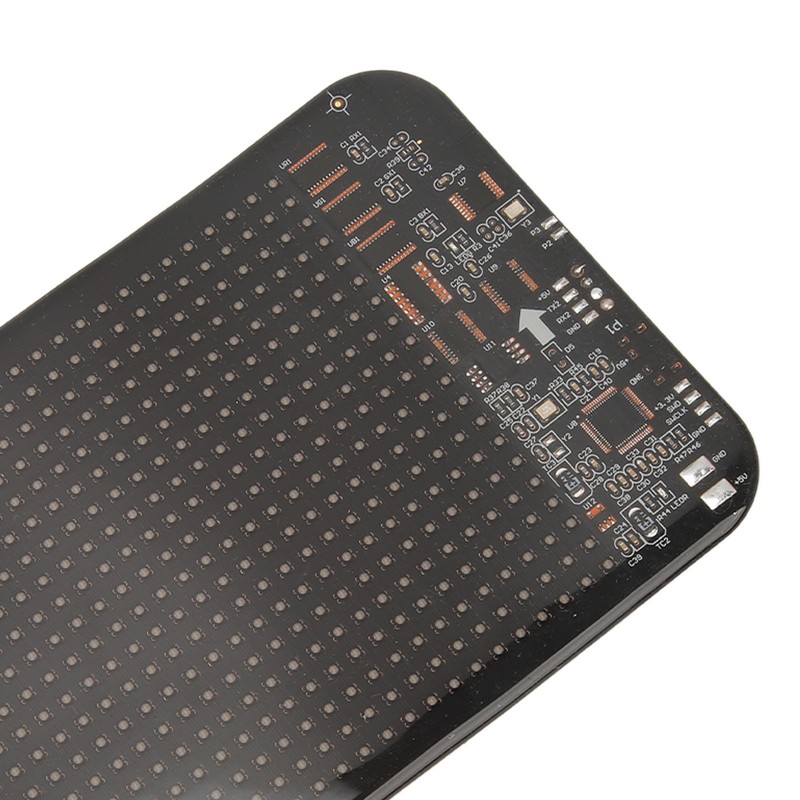 LED Car Sign Flexible Bluetooth App Control Programmable Scrolling Panel