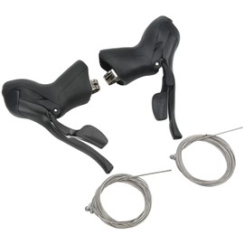 GYZOUKA 1 Pair 3x7 Speed Shifter Brake Levers Combo Road Bike Bicycle Brake Lever Shifter 7 8 9 Speed Shifter Brake Lever Set