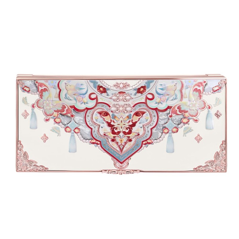 FlowerKnows Phalaenopsis Shoulder 6 Colors Eye Shadow Palette (01 Brick