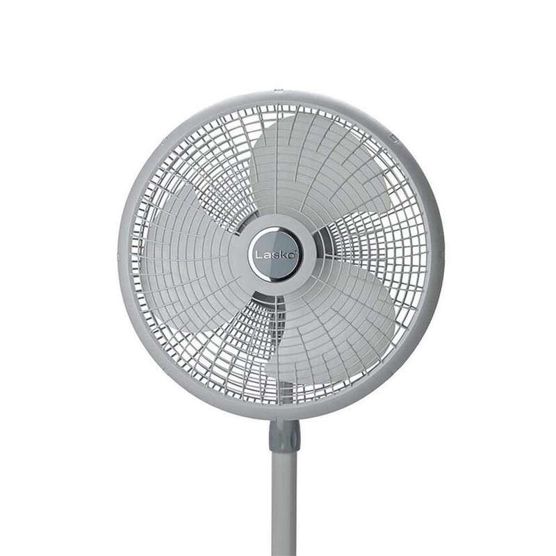 Lasko 2526 16" Adjustable Pedestal Fan, gray: