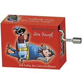Fridolin 58358 Spieluhr Jim Knopf - Lummerlandlied, rot
