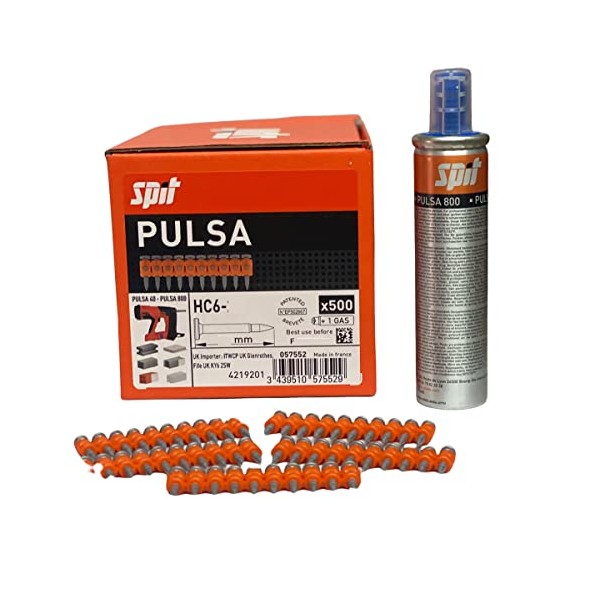 SPIT PULSA 057550 HC6 Pin Pack, High Performance Pins, Includes