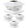 Davinci Lighting Flexfit Solar Outdoor Post Cap Lights - Includes