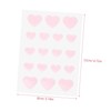 KOMBIUDA 2sheets Breathable Hydrocolloid Pimple Patches of Heart Stickers for