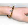 VNNKER Muslim Prayer Beads Bracelet 33-Bead (Amber Grenn)