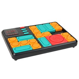 Kögler 94340 Slide Quiz Magic Sliding Puzzle, Skill and Thinking Game for Training, Approx. 20.6 x 13.2 x 3.2 cm, for Home and Travel