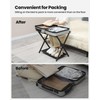Hzuaneri 2 Pack Folding Luggage Rack - Luggage Stand for