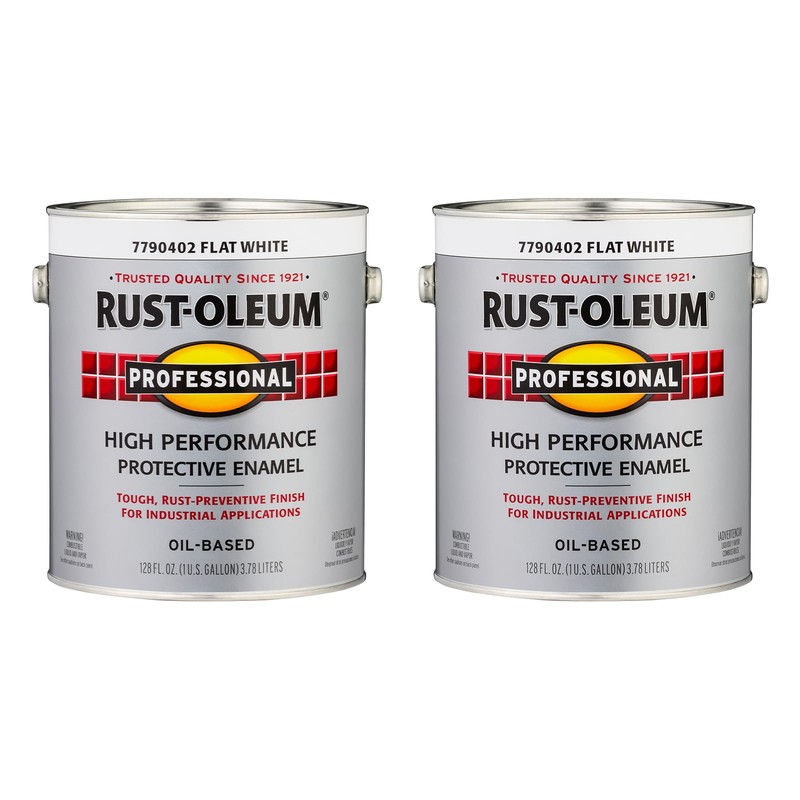 Rust-Oleum 2-Pack of 1 gal 7790402 Professional White High Performance