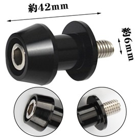 Bracket Hook Rear Bracket Hook Bolt Car Rear Bracket Hook 6mm Bolt Motorcycle Frame Screw Black 2 pcs