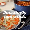 Nontoxic, nonstick BPA-free Risa kitchen stock pot with lid and