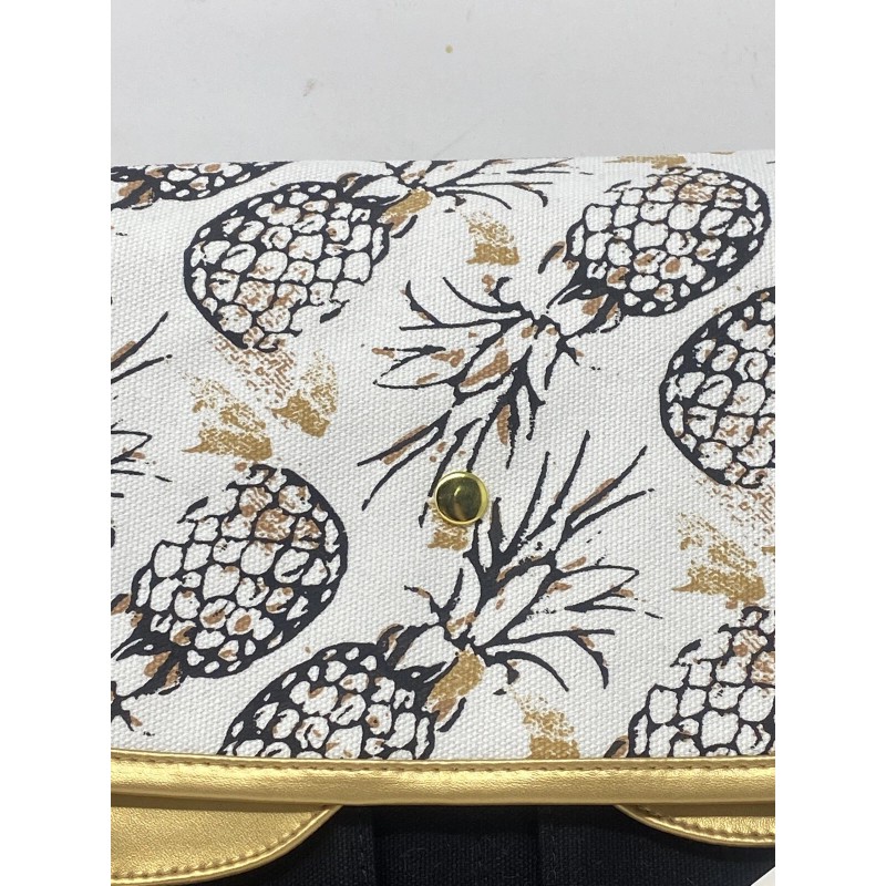 You&Me You & Me Cute Black And Gold Pineapple Zipper