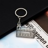 Elechobby Silver Abacus Keychain Mini Calculator Souvenir,Chinese Cultural Gift,Unique Asian