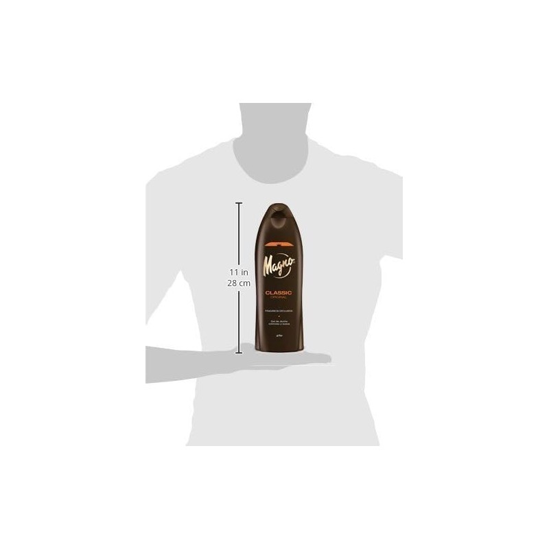 Magno La Toja Classic Shower Gel, 550ml/18.6 Oz by MAGNO