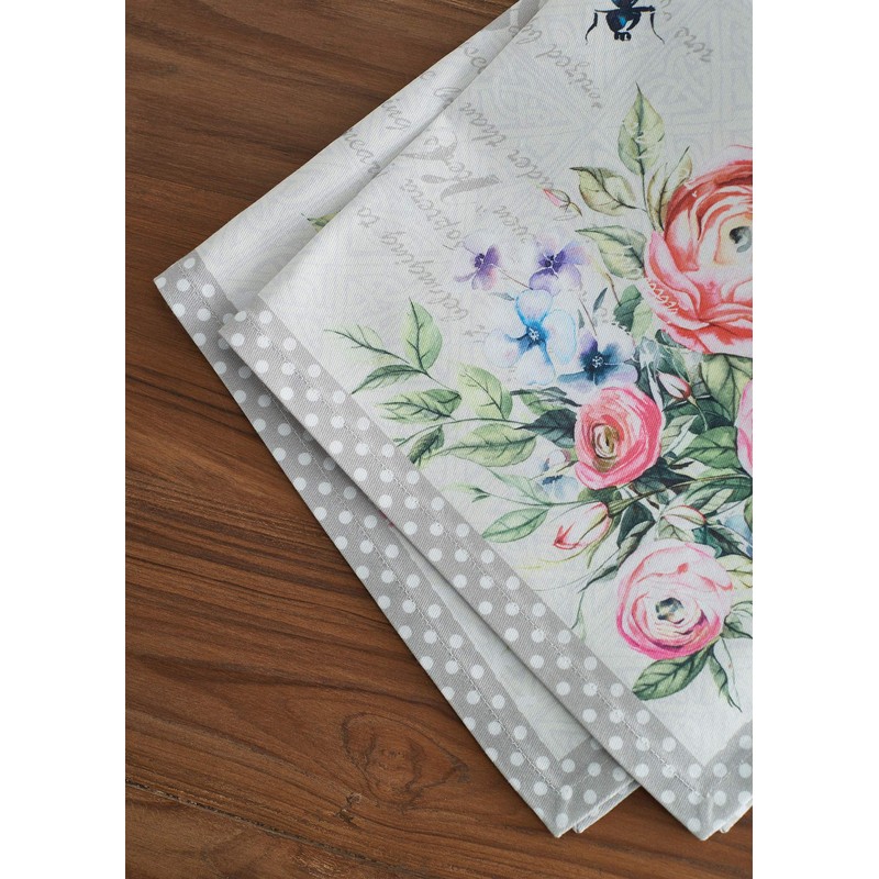 Maison d' Hermine Cloth Napkin 100% Cotton (45cm x 45cm)