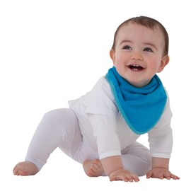 Mum 2 Mum Bandanabib 3 Pack Turquoise, Navy, Baby Blue, 3 Pack (x1)