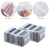 PFLYPF Pack of 2 Jeans Drawer Organiser, Foldable and Washable