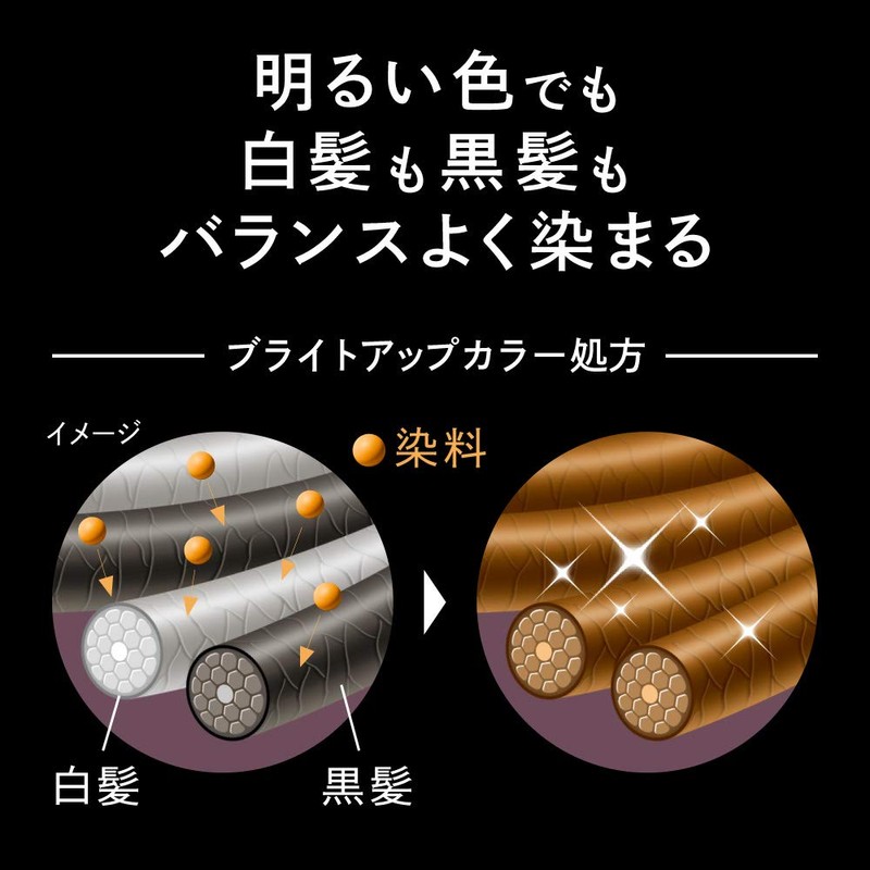 Kao Blaune Lumiest Hair Color Gray Hair Dye 1WB Warm