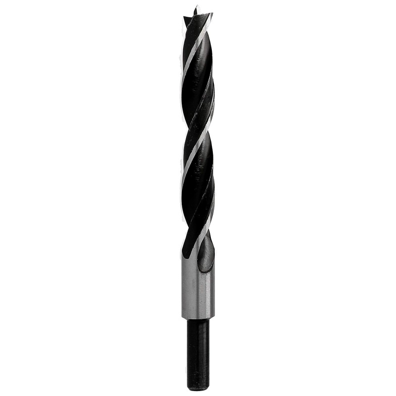 Heller Tools 168724" 0333" Brad Point Bit, Black/Silver, Set of