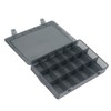 Multi Compartment Parts Box Removable Divider Transparent Plastic 18 Grids