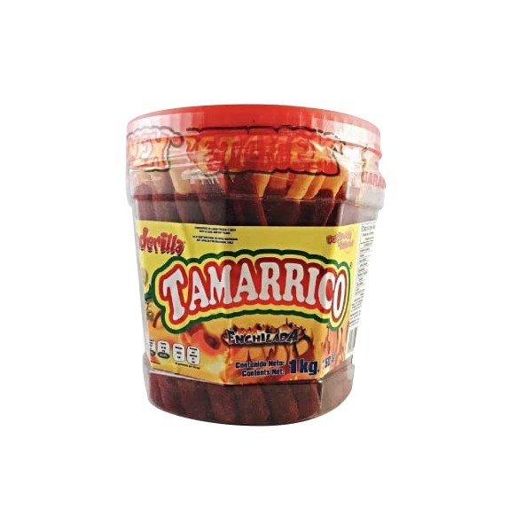 BETAMEX Tamarrico Candy Tamarind Flavor Sticks 50 Pcs 1kg/2.2pounds – Mexican Candy – Traditional – Chili - Natural Tamarind – Spicy Flavor - Natural Ingredients