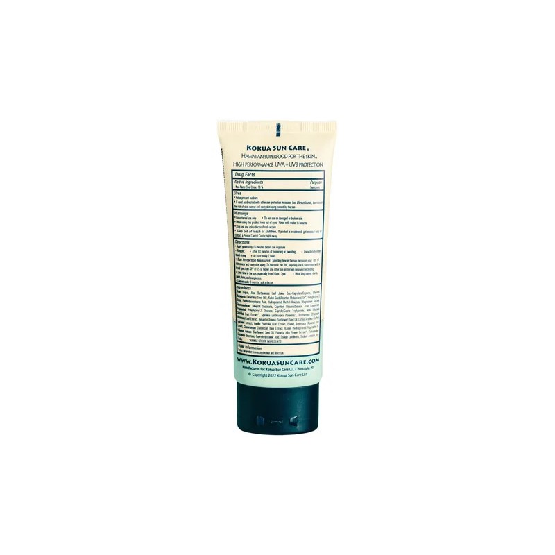 Kokua Sun Care Protector Solar De Óxido De Zinc No
