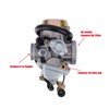 BenTsD Compatible with 13200-21G10 13200-05G22 Carburetor for Suzuki LT-F250 Ozark